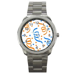 Confetti Sport Metal Watch by nateshop