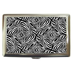 Design-background White Black Cigarette Money Case by nateshop