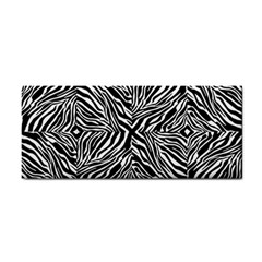 Design-background White Black Hand Towel by nateshop