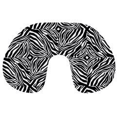 Design-background White Black Travel Neck Pillow by nateshop