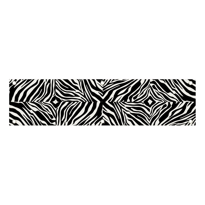 Design-background white black Banner and Sign 4  x 1 