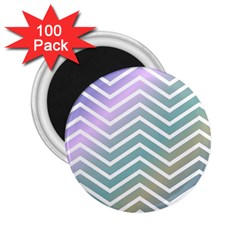 Zigzag-maves 2 25  Magnets (100 Pack)  by nateshop