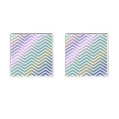 Zigzag-maves Cufflinks (square) by nateshop