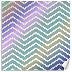 Zigzag-maves Canvas 16  X 16  by nateshop