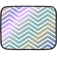 Zigzag-maves Double Sided Fleece Blanket (mini)  by nateshop