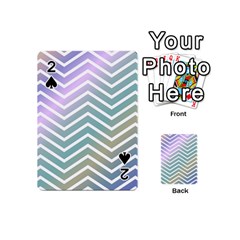 Zigzag-maves Playing Cards 54 Designs (mini) by nateshop