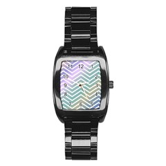 Zigzag-maves Stainless Steel Barrel Watch by nateshop