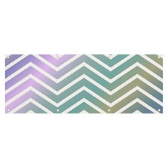 Zigzag-maves Banner And Sign 8  X 3  by nateshop