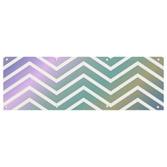 Zigzag-maves Banner And Sign 9  X 3 