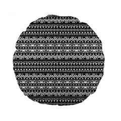 Zentangle Standard 15  Premium Round Cushions