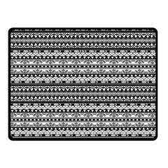 Zentangle Double Sided Fleece Blanket (small)  by nateshop