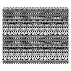 Zentangle Double Sided Flano Blanket (small)  by nateshop