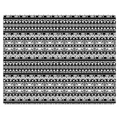 Zentangle Double Sided Flano Blanket (medium)  by nateshop