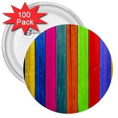 Wood Calor 3  Buttons (100 Pack)  by nateshop