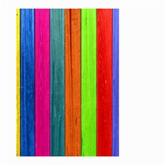 Wood Calor Small Garden Flag (two Sides) by nateshop