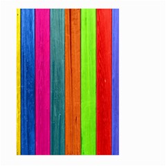 Wood Calor Large Garden Flag (two Sides) by nateshop