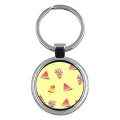 Ice-cream Key Chain (Round)