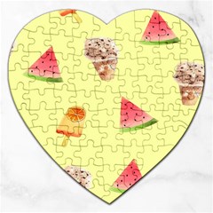 Ice-cream Jigsaw Puzzle (Heart)