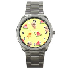 Ice-cream Sport Metal Watch