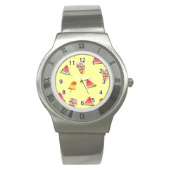 Ice-cream Stainless Steel Watch