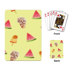 Ice-cream Playing Cards Single Design (Rectangle)