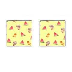 Ice-cream Cufflinks (square) by nateshop