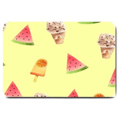 Ice-cream Large Doormat 