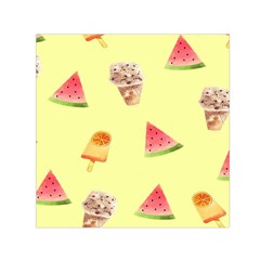 Ice-cream Square Satin Scarf (30  x 30 )