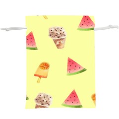 Ice-cream  Lightweight Drawstring Pouch (XL)