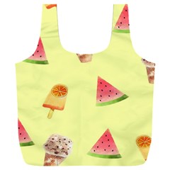 Ice-cream Full Print Recycle Bag (XXL)