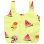 Ice-cream Full Print Recycle Bag (XXXL) Back