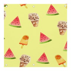 Ice-cream Banner and Sign 3  x 3 