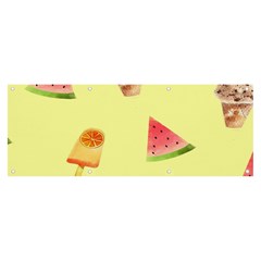 Ice-cream Banner and Sign 8  x 3 