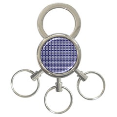 Floral-navi 3-ring Key Chain by nateshop