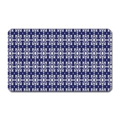 Floral-navi Magnet (rectangular) by nateshop