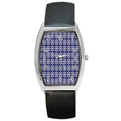 Floral-navi Barrel Style Metal Watch by nateshop