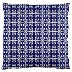 Floral-navi Large Cushion Case (one Side) by nateshop