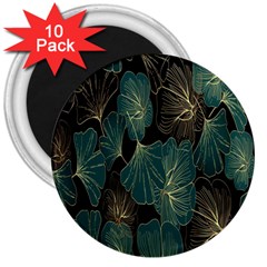 Leaves 3  Magnets (10 Pack)  by nateshop