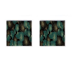 Leaves Cufflinks (square) by nateshop