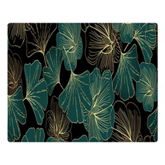 Leaves Double Sided Flano Blanket (large) 