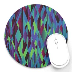 Geometric Round Mousepads by nateshop