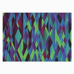 Geometric Large Glasses Cloth (2 Sides) by nateshop