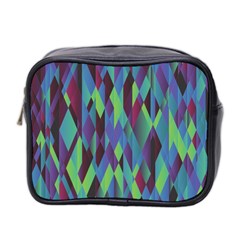 Geometric Mini Toiletries Bag (two Sides) by nateshop