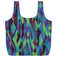 Geometric Full Print Recycle Bag (xl) by nateshop