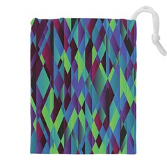 Geometric Drawstring Pouch (4xl) by nateshop