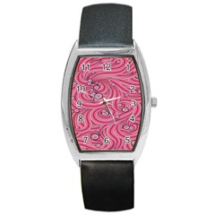 Pattern-dsign Barrel Style Metal Watch by nateshop