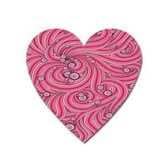 Pattern-dsign Heart Magnet by nateshop