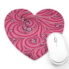 Pattern-dsign Heart Mousepads by nateshop