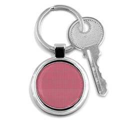 Red-box Key Chain (round) by nateshop