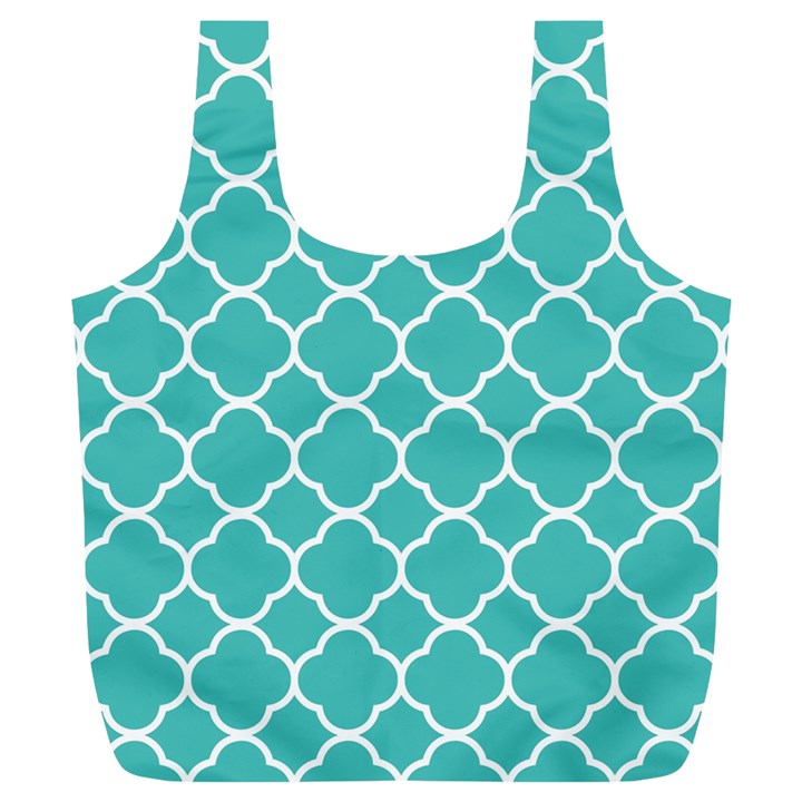 Quatrefoil Full Print Recycle Bag (XL)